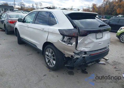 2015 Ford Edge Titanium из США, поврежденный, VIN 2FMPK4K93FBB80668